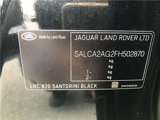 2015 LAND Rover DISCOVERY SPORT 缩略图 16