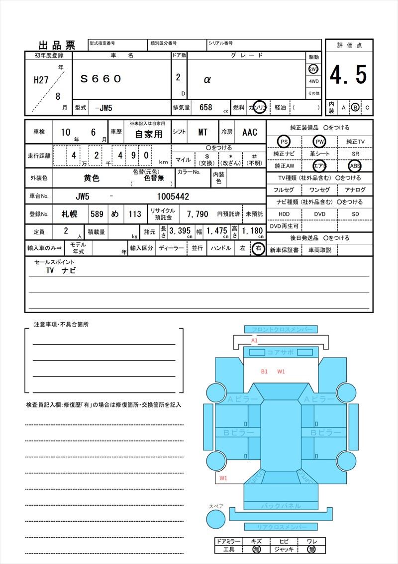 2015 Honda S660 缩略图 81