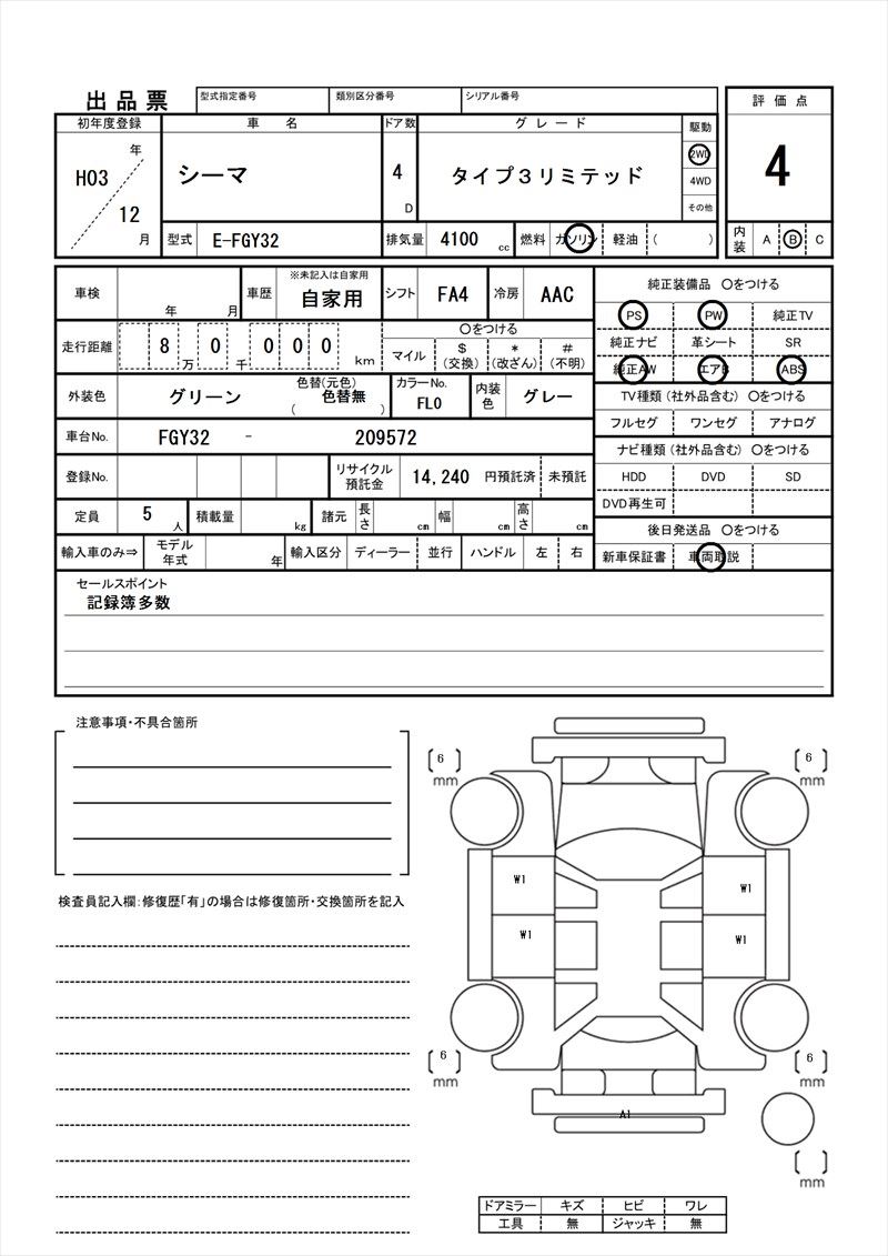 1991 Nissan CIMA 缩略图 81