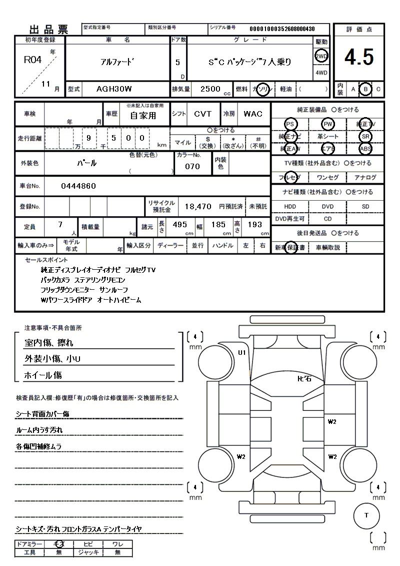 2022 Toyota ALPHARD — миниатюра 81