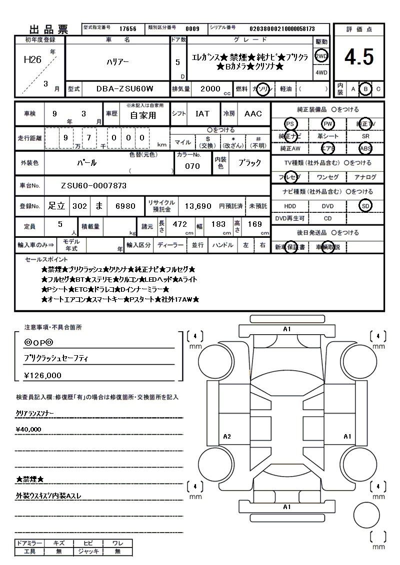 صورة مصغرة 81 لـ 2014 Toyota HARRIER