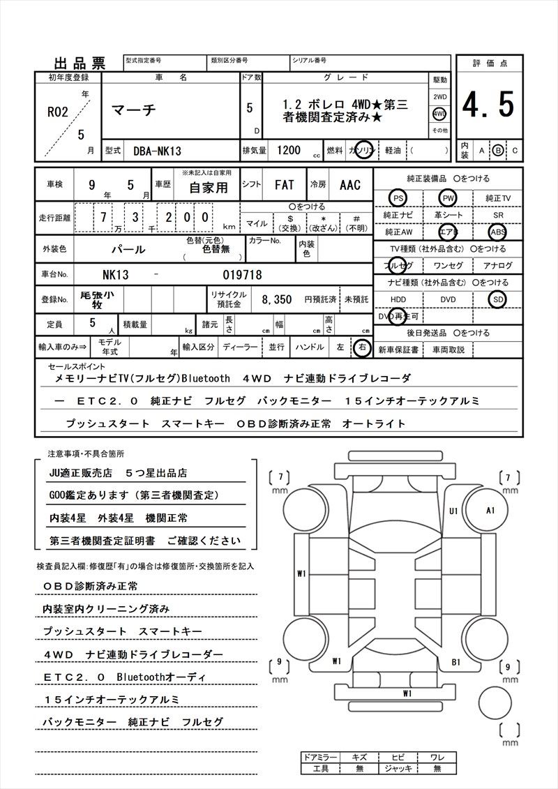 2020 Nissan MARCH 缩略图 81