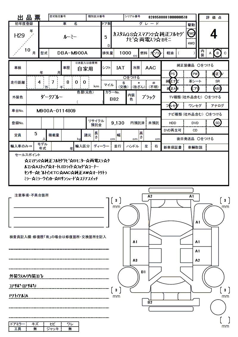 2017 Toyota ROOMY 缩略图 81