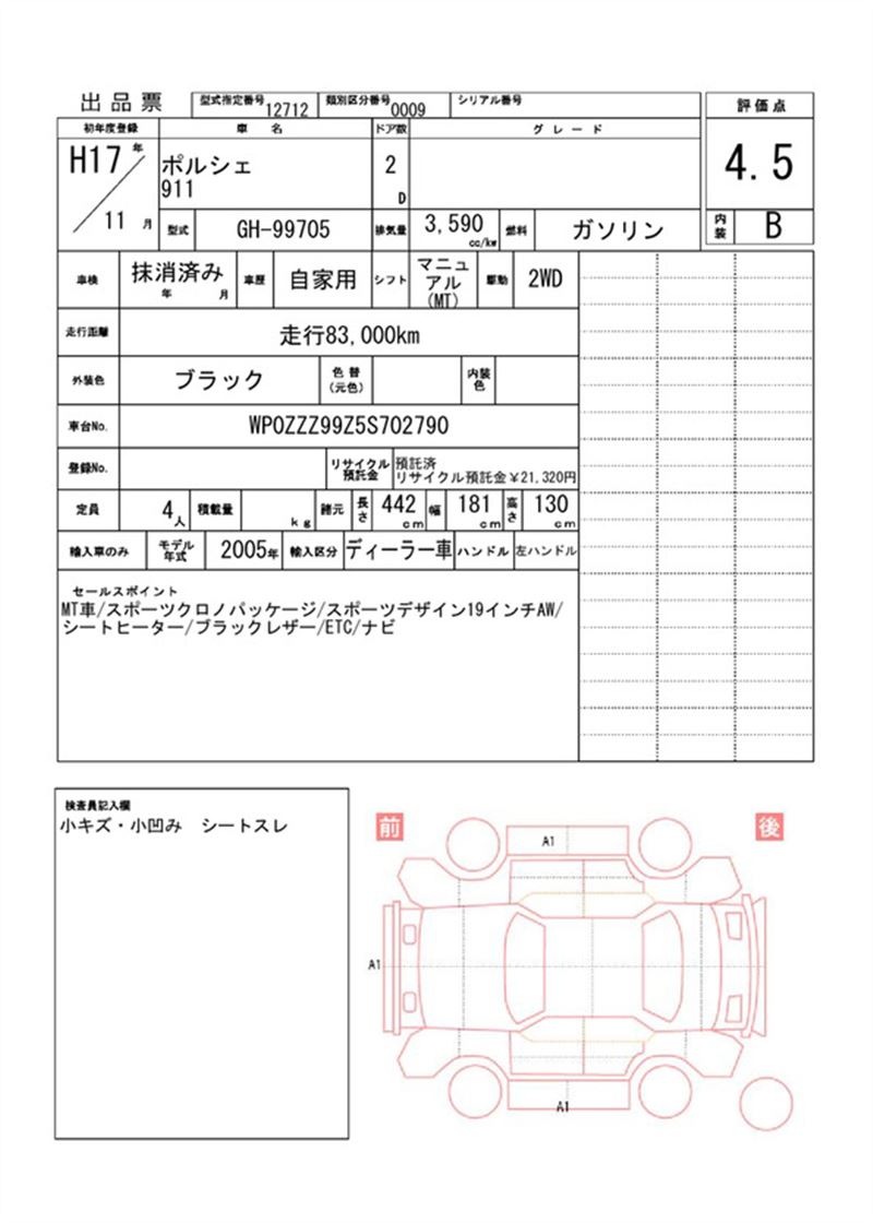 2005 Porsche 911 缩略图 81