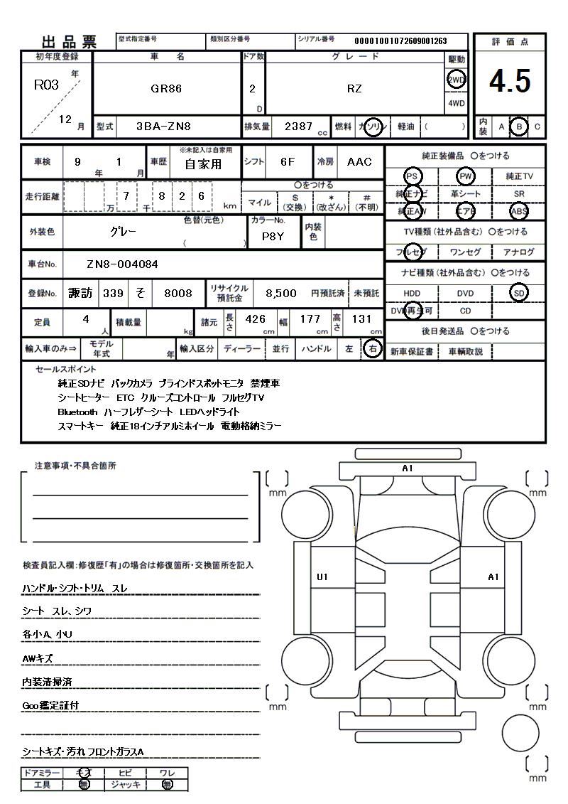 2021 Toyota GR86 缩略图 81