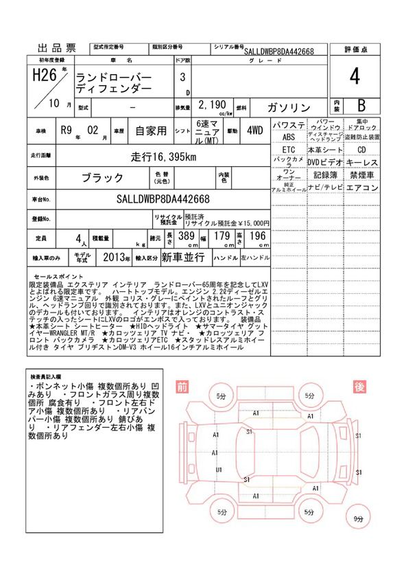 2014 LAND Rover DEFENDER 缩略图 51