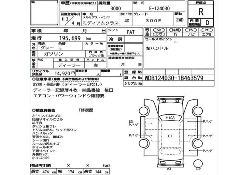 1991 Mercedes-BENZ MEDIUM-CLASS 缩略图 51