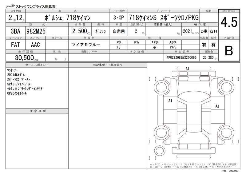 2020 Porsche 718 CAYMAN 缩略图 51