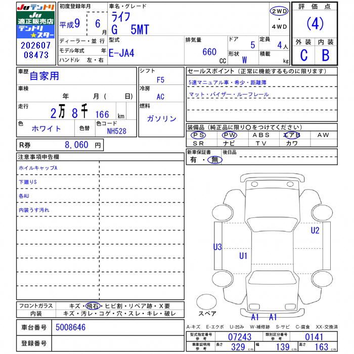 1997 Honda LIFE — миниатюра 25