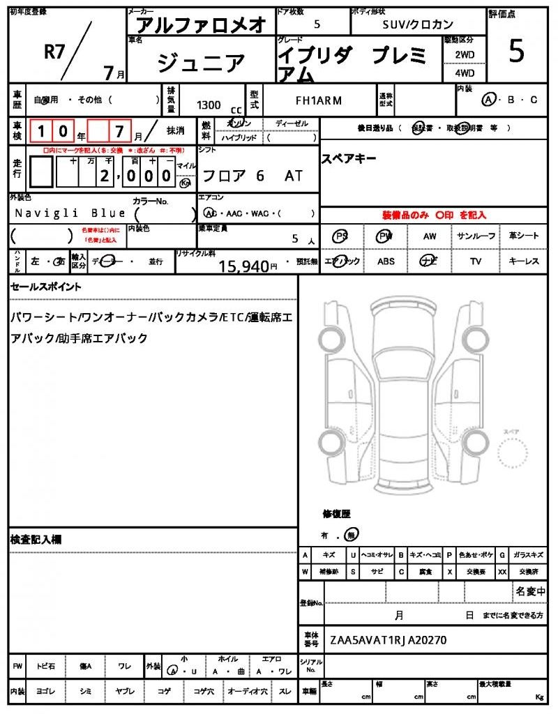 2025 ALFA Romeo JUNIOR 缩略图 13