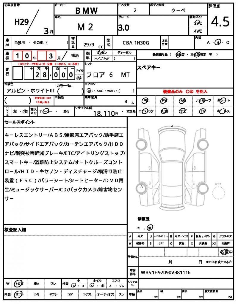 2017 BMW M2 缩略图 13