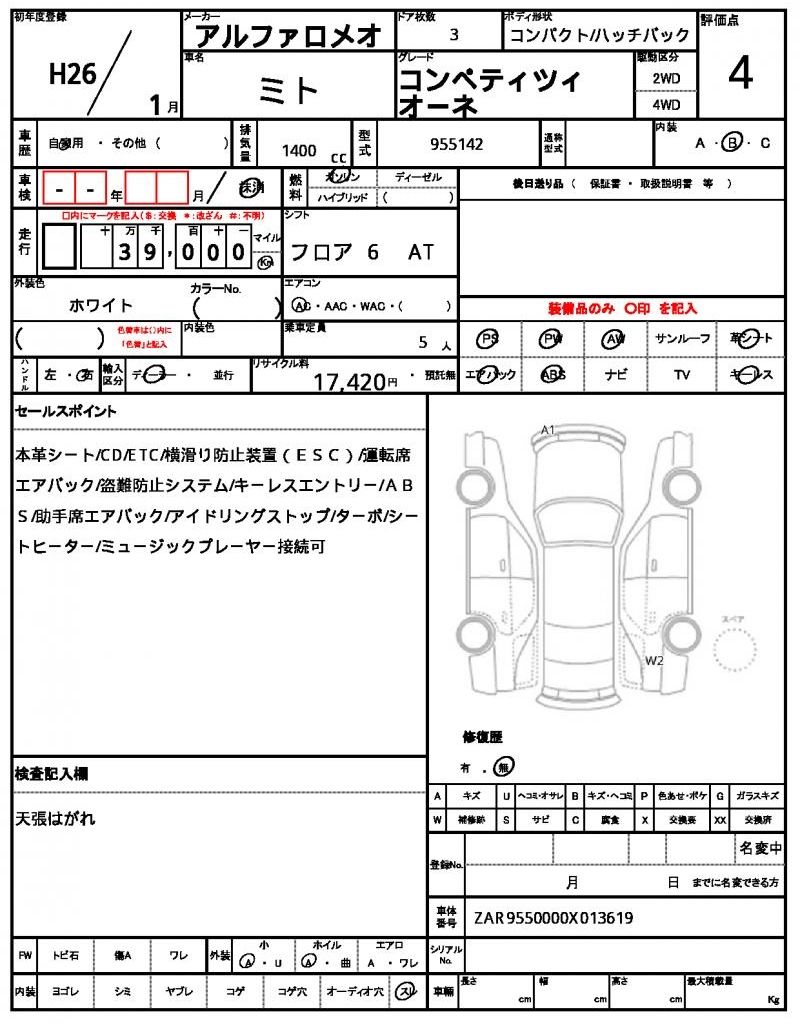 2014 ALFA Romeo MITO 缩略图 13